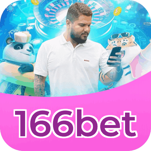 Interface do aplicativo 166bet mostrando jogos disponíveis no iOS e Android